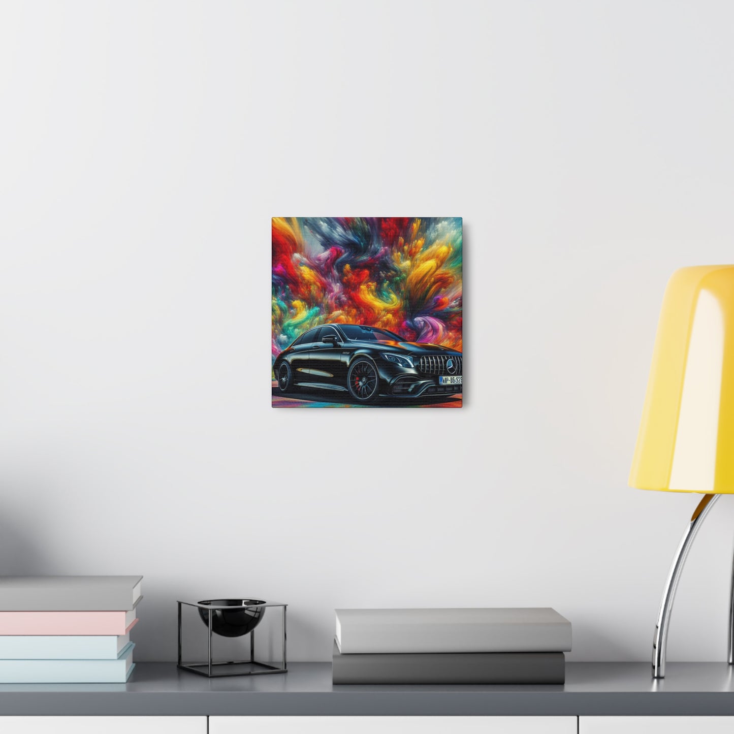 Mercedes AMG Wall Art Canva Painting - Luxurious Car Décor, Unique Gift for Car Enthusiasts and Mercedes Lovers, High-Quality Print