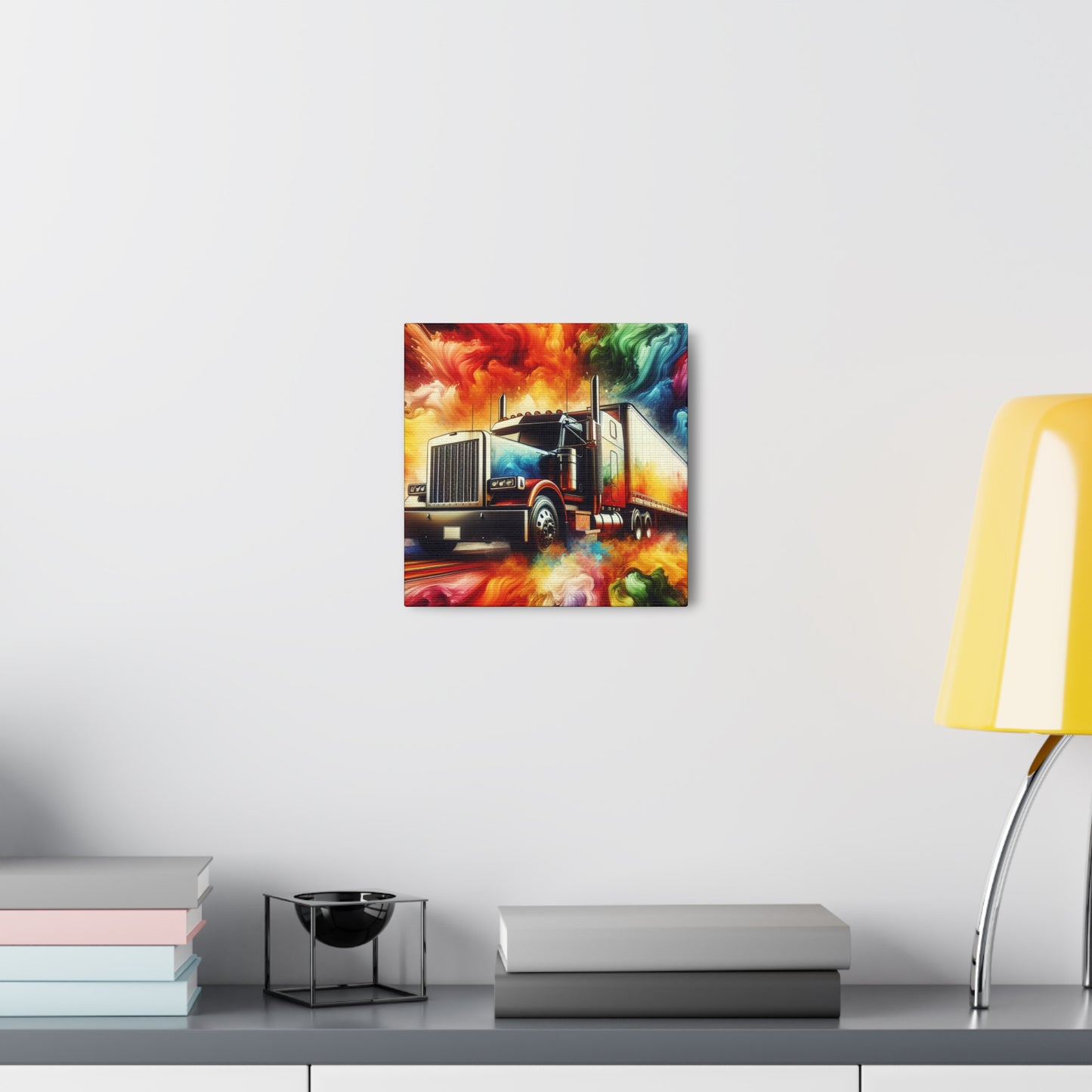 Vintage Truck Canva Painting, Rustic Home Decor, Wall Art, Gift for Truck Lovers, Car Enthusiast, Unique Prime Quality, Fast Delivery