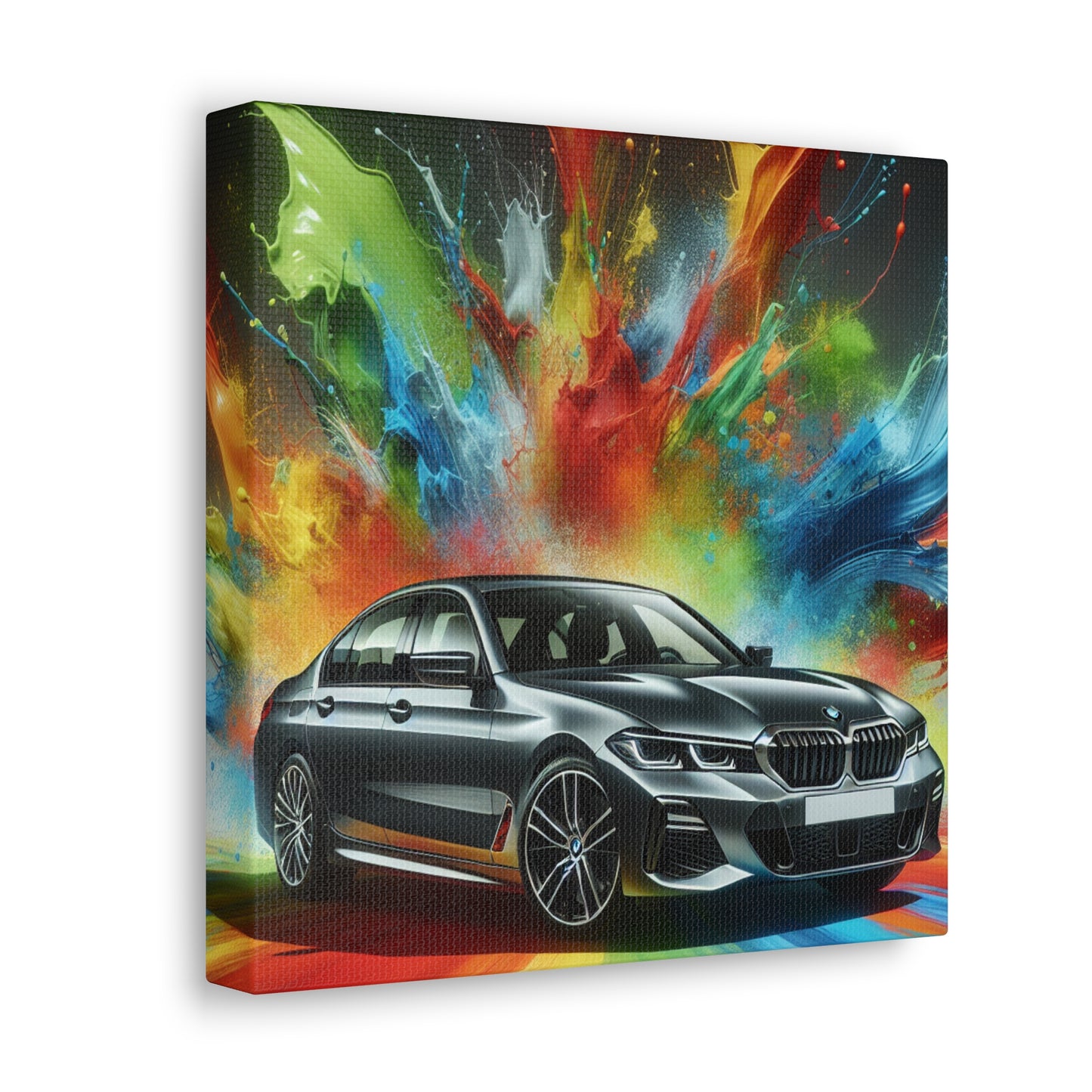 BMW Wall Art Canva Painting, Luxurious Car Home Decor, Unique Present for Car Enthusiast, Quality Print, Vibrant Colors, Easy Installation