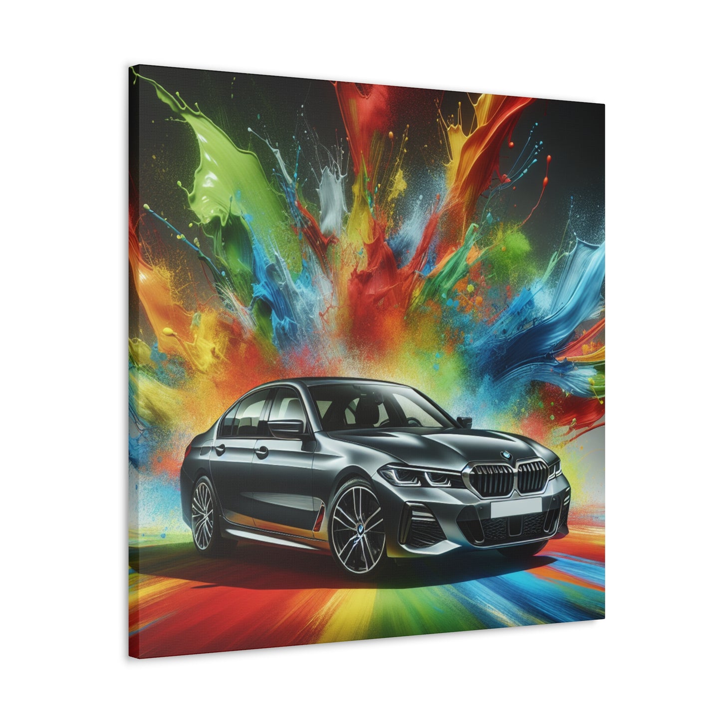 BMW Wall Art Canva Painting, Luxurious Car Home Decor, Unique Present for Car Enthusiast, Quality Print, Vibrant Colors, Easy Installation
