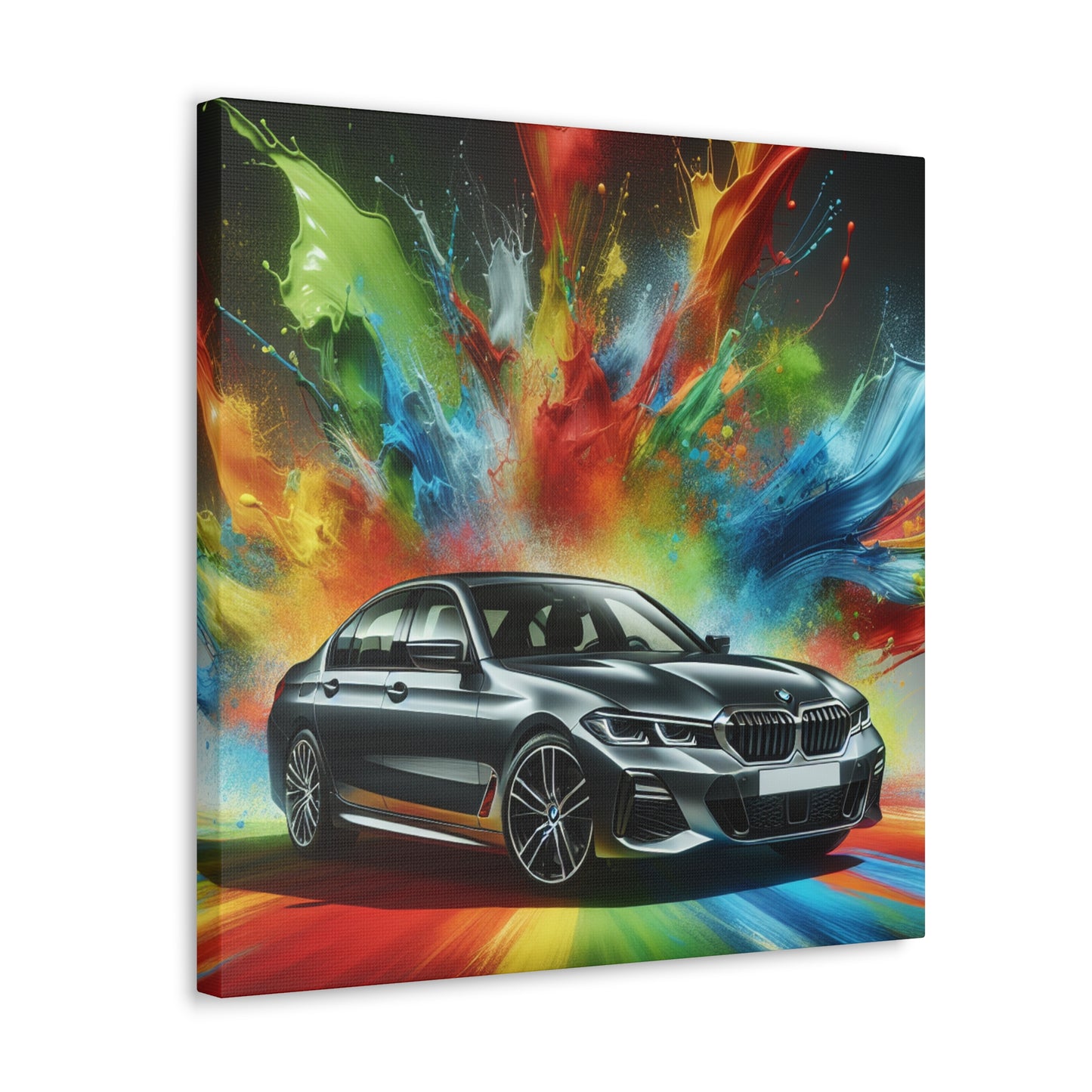 BMW Wall Art Canva Painting, Luxurious Car Home Decor, Unique Present for Car Enthusiast, Quality Print, Vibrant Colors, Easy Installation