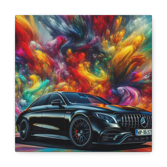 Mercedes AMG Wall Art Canva Painting - Luxurious Car Décor, Unique Gift for Car Enthusiasts and Mercedes Lovers, High-Quality Print