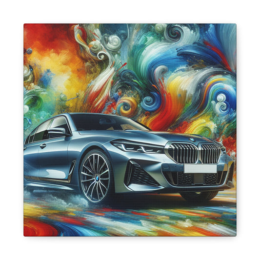 Premium BMW Canva Painting, High-Quality Car Wall Art, Perfect Gift for Car Enthusiasts and BMW Lovers, Home and Office Decor