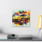 Ferrari Canva Painting | Luxury Car Wall Art | High-Quality Decor | Wall Hanging for Man Cave | Collectors Edition | Perfect Gift for Car Lovers