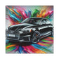 Audi A5 Canva Wall Art, Luxury Car Decor, Automotive Canva Painting, Perfect Gift for Car Lovers and Enthusiasts