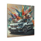 Luxury BMW Car Wall Art, High-Quality Modern Canvas Painting, Home Decor and Gift, Auto Enthusiast, Car Lover Decor, BMW Art, Original Design