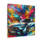 Mercedes AMG Wall Art, Canvas Print, Luxury Car Painting, Perfect for Home Decor, Car Enthusiast Gift, Exclusive Office Art, High Quality