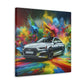 Audi A5 Car Canva Painting, Sports Car Wall Art, Luxury Vehicle Home Decor, Ideal Gift for Car Lovers, Auto Enthusiast Wall Decoration