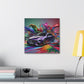 Mercedes AMG Wall Art, Luxury Car Canva Painting, Modern Wall Decor, Gift for Men, Automotive Enthusiast, Sports Car Artwork