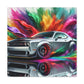 Dodge Challenger Canvas Painting, Classic Car Wall Art, Automotive Decor, Race Car Artwork, Man Cave Gift, For Car Lovers and Enthusiasts