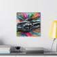 Audi A5 Canva Wall Art, Luxury Car Decor, Automotive Canva Painting, Perfect Gift for Car Lovers and Enthusiasts