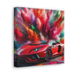 Lamborghini Aventador Canva Painting - Luxury Super Car Wall Art Print - Automotive Decor for Garage, Man Cave, Office, Game Room