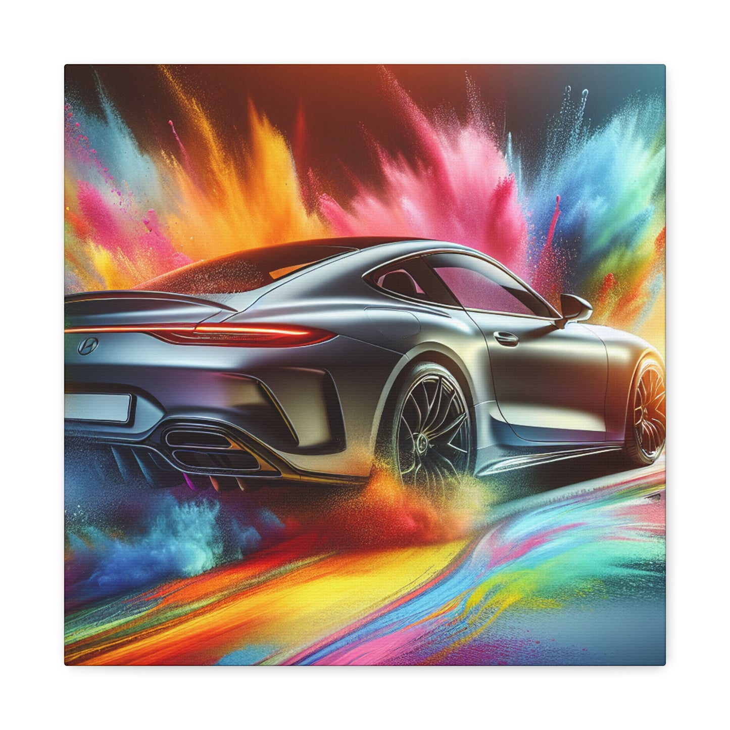 BMW Wall Art Canva Painting, Luxury Car Wall Decor, Automobile Lover Gift, Home Garage Decoration, Modern Art, Auto Enthusiast Print