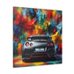 Nissan GT-R Canva Wall Art, Luxury Sport Car Print, Garage Decor, Men's Gift, High Quality Print, Unique Home Decor, Artistic Car Painting