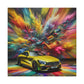 Mercedes AMG Wall Art Canva Painting, Luxury Car Artwork, Home Decor, Perfect Gift for Car Lovers and Enthusiasts, Auto Racing Decor