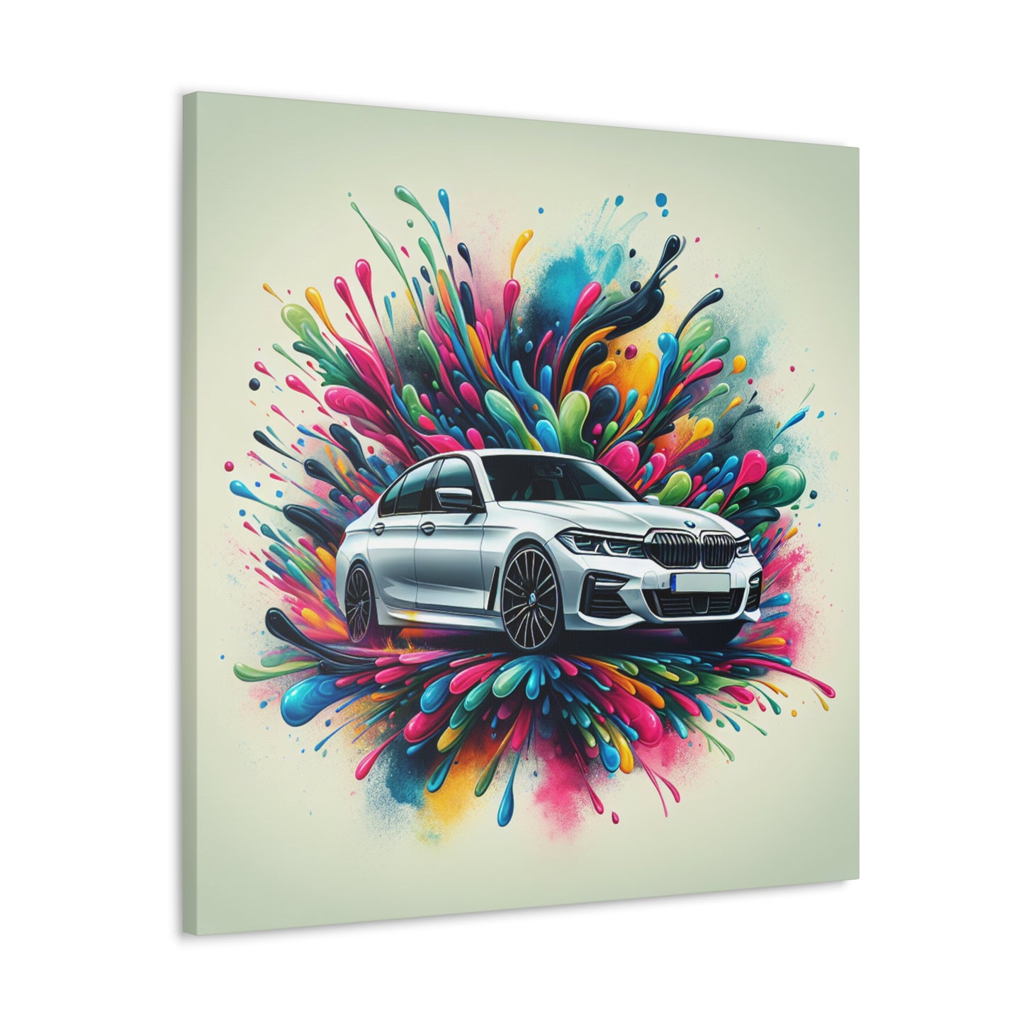 BMW Luxury Car Wall Art, Canva Prints for Home Decor, Modern Painting for Car Lovers & Office, Gift for Men and Automobile Enthusiasts