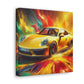 Porsche 911 Canva Painting, Premium Quality Wall Art, Luxury Car Enthusiast Decor, Classic Automobile Artwork, and Collector's Ideal Gift