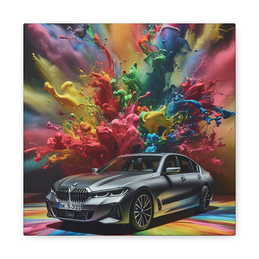 BMW Luxury Car Canva Painting, Original Wall Art, Home Decor, High Quality Canvas Print, Unique Gift for Car Lovers, Automotive Artwork