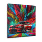 Dodge Charger Canva Painting - Large Wall Art, Home and Office Decor, Unique Car Artwork, Gift for Auto Enthusiasts, Car Lovers Present