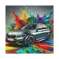 BMW Luxury Sports Car Canva Painting, Unique Wall Decor, Car Enthusiast Gift, High-Quality Print, Home and Office Art, Automobile Lover Present