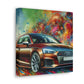 Audi A5 Canva Art Painting - Home Wall Decor, Unique Car Lover Gift, Automotive Artwork, Perfect Vehicle-Inspired Room Decoration