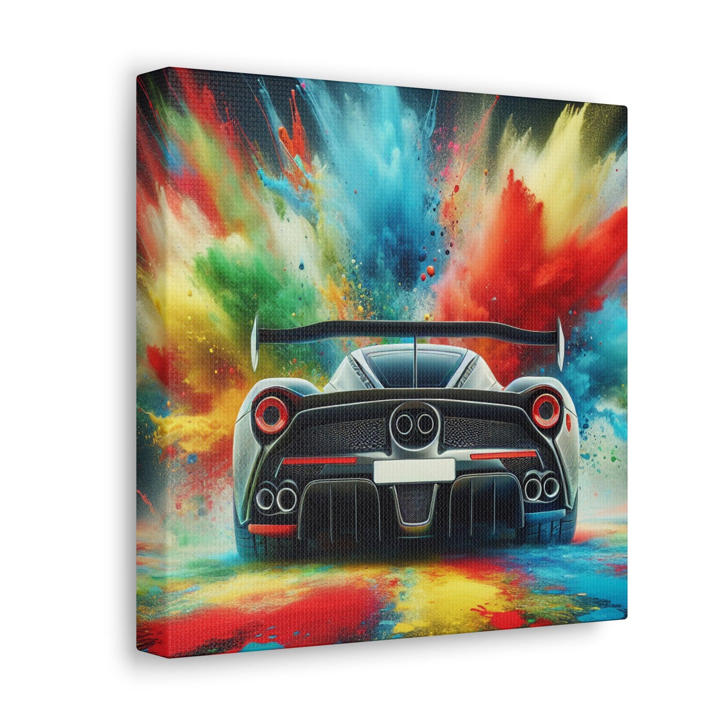 Nissan GT-R Canva Painting, Luxury Sports Car Wall Art, High-Quality Home Decor, Perfect Gift for Car Lovers and Enthusiasts