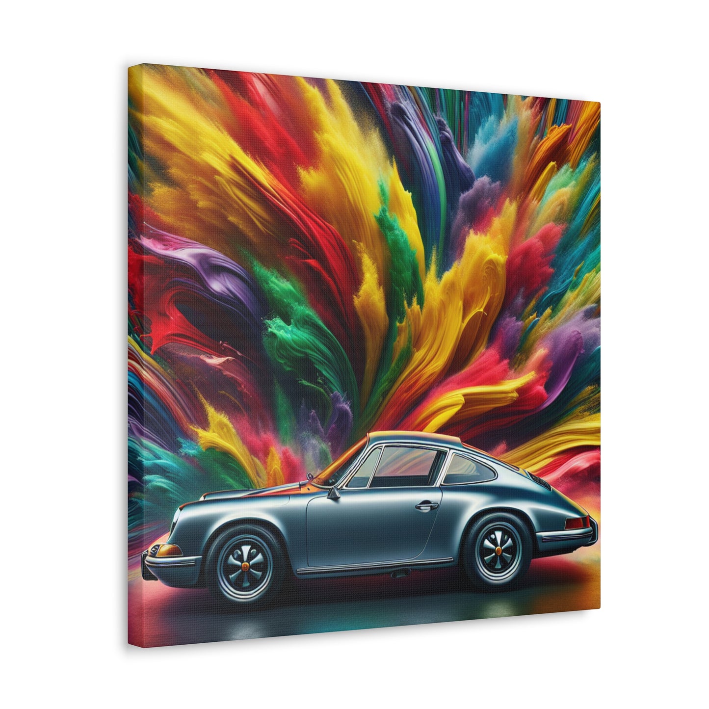 Porsche 911 Canva Painting, Luxury Car Wall Art, Premium Quality Home Décor, Perfect Gift for Car Enthusiasts and Collectors