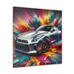 Nissan GT-R Canva Paintings, Sports Car Wall Art, Luxury Garage Decor, High Quality Modern Home and Office Canvas Artwork