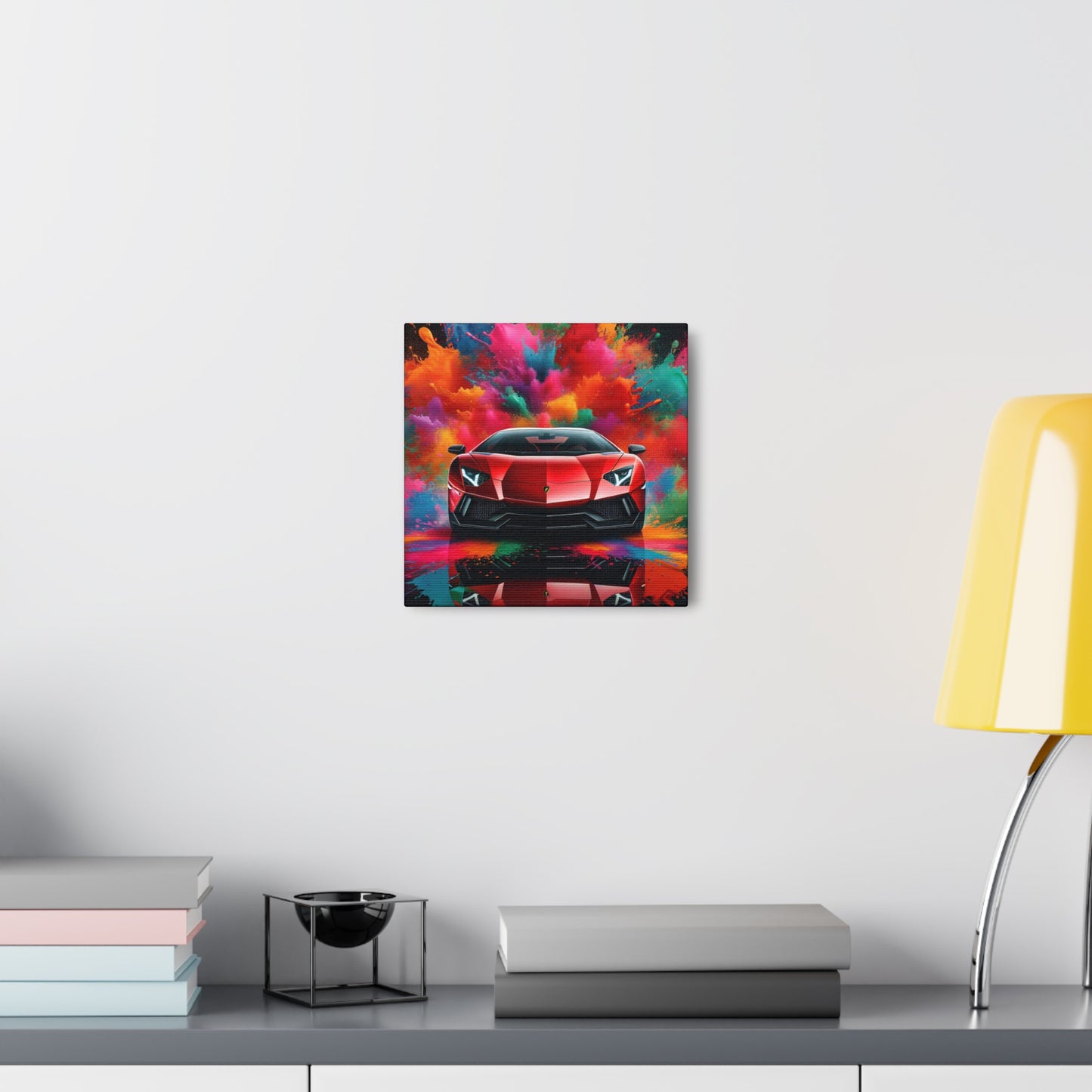 Lamborghini Aventador Canva Painting - Luxury Supercar Wall Art - Ideal for Home and Office Decor - Automotive Enthusiast Gift