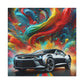 Chevrolet Camaro Canva Painting, Perfect Decor for Man Cave, High-Quality Car Artwork, Unique Gift for Classic Car Lovers and Collectors