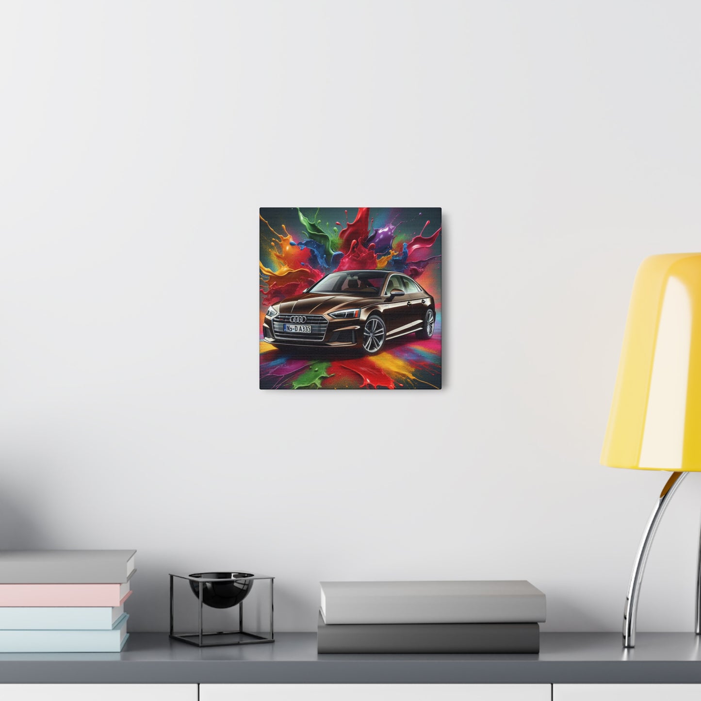 Audi A5 Car Canva Painting - Perfect Wall Decor, Automobile Art, Gift for Car Lovers and Enthusiasts, Collectible Studio Print