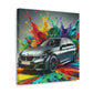 BMW Luxury Sports Car Canva Painting, Unique Wall Decor, Car Enthusiast Gift, High-Quality Print, Home and Office Art, Automobile Lover Present