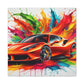 Ferrari Wall Art Canva Painting - Luxury Car Home Decor, Exclusive Italian Supercar, Perfect Gift for Car Enthusiasts and Collectors