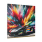 Lamborghini Aventador Canva Painting, Large Wall Art, Luxury Car Artwork, Modern Home Decor, Unique Gift for Car Lovers and Enthusiasts