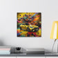 Mercedes AMG Wall Art Canva - Luxury Car Print, Modern Home Decor, Car Enthusiast Gift, Automotive Fine Art, Contemporary Painting