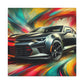 Chevrolet Camaro Canva Painting, Muscle Car Art, Perfect Gift for Car Lover, High Quality Wall Decor, Stylish Home and Office Decoration