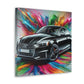 Audi A5 Canva Wall Art, Luxury Car Decor, Automotive Canva Painting, Perfect Gift for Car Lovers and Enthusiasts