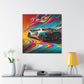 Lamborghini Aventador Canva Painting - Large Wall Art, Exotic Car Artwork, Home and Office Decor - Perfect Gift for Automotive Enthusiasts