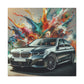 Luxury BMW Car Wall Art, High-Quality Modern Canvas Painting, Home Decor and Gift, Auto Enthusiast, Car Lover Decor, BMW Art, Original Design