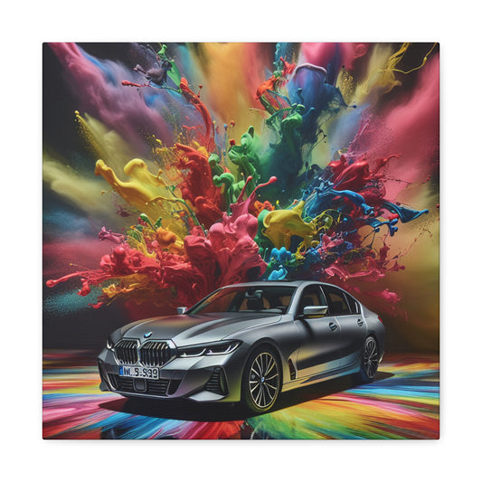 BMW Luxury Car Canva Painting, Original Wall Art, Home Decor, High Quality Canvas Print, Unique Gift for Car Lovers, Automotive Artwork