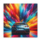 Nissan GT-R Car Canva Painting, Enthusiast Art, Home Decor Wall Hangings, Automotive Large Print, Garage and Man Cave Nostalgic Must-Have