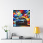 Nissan GT-R Car Wall Art, Modern Home Decor Interior, Large Canva Painting, Auto Print, Car Enthusiast and Collector Gift, Garage Decoration