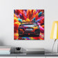 Nissan GT-R Wall Art, Car Enthusiast Gift, Large Canvas Print, Garage Decor, Motor Racing Art, Car Paintings, Sports Vehicle Wall Hanging