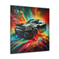 Dodge Charger Canva Painting - Large Wall Art, High Quality Home Decor, Unique Gift for Car Lovers and Enthusiasts