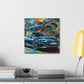 Audi A5 Canva Painting, Car Artwork, Luxury Vehicle Wall Decor, Modern Home Office Decoration, Unique Gift for Car Lovers, Collectors Item