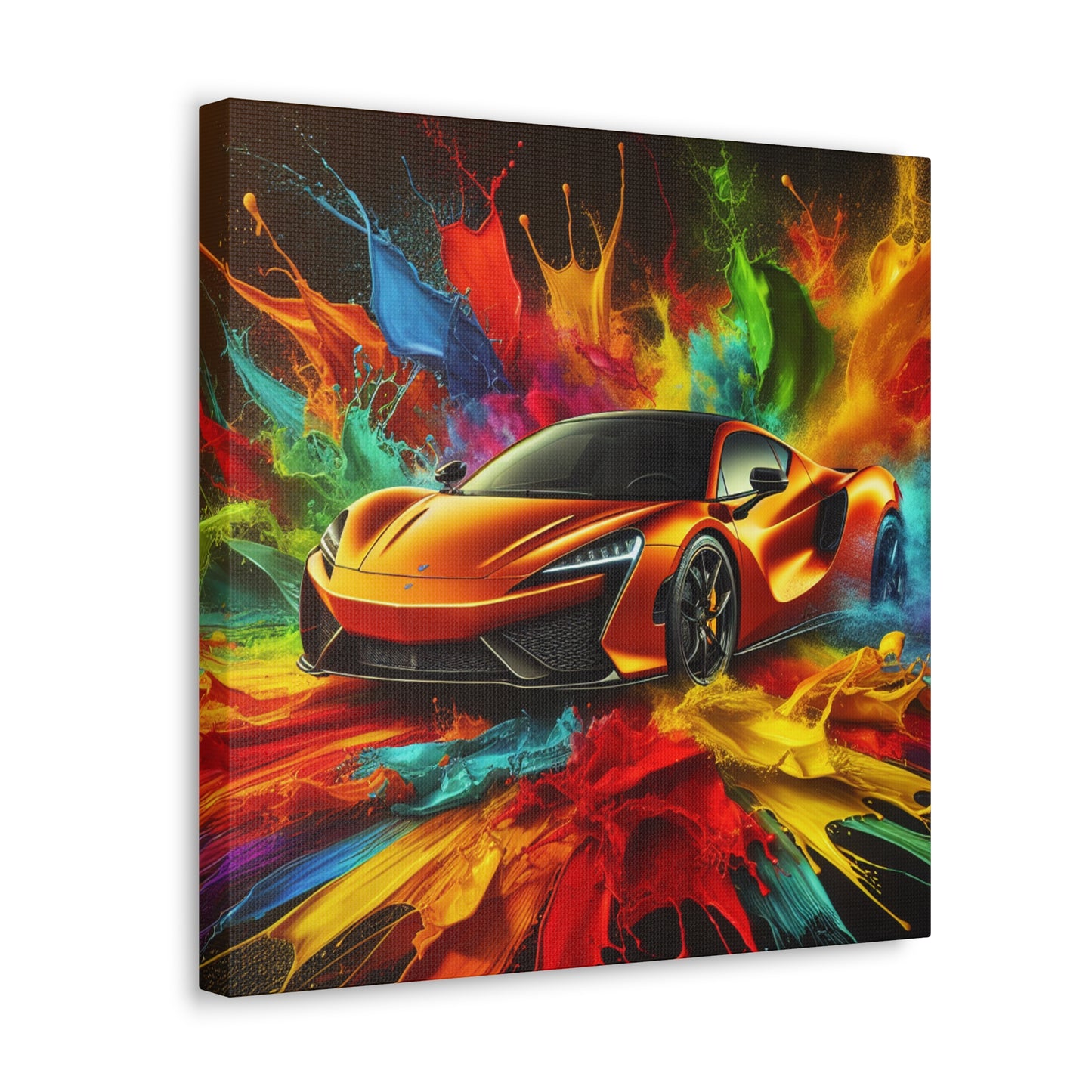 Luxury Ferrari Car Wall Art, Stylish Canva Painting, Perfect Gift for Car Lovers and Collectors, Home and Office Decor, High Quality Print