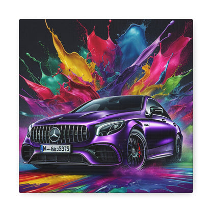 Mercedes AMG Wall Art - Luxurious Car Canva Painting - Perfect for Automotive Enthusiasts and Home Decor