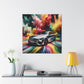 Mercedes AMG Car Wall Art Canva, Handmade Classic Car Painting, Perfect for Home and Office Decor, Unique Car Lovers' Gift