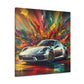 Porsche 911 Artwork, Exquisite Car Canva Painting, Perfect Gift for Luxury Car Enthusiasts and Art Lovers, Wall Decor