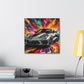 Chevrolet Corvette Canva Wall Art - Rustic Home Decor, Car Lover Gift, Unique Anniversary or Birthday Present, Auto Garage Decoration